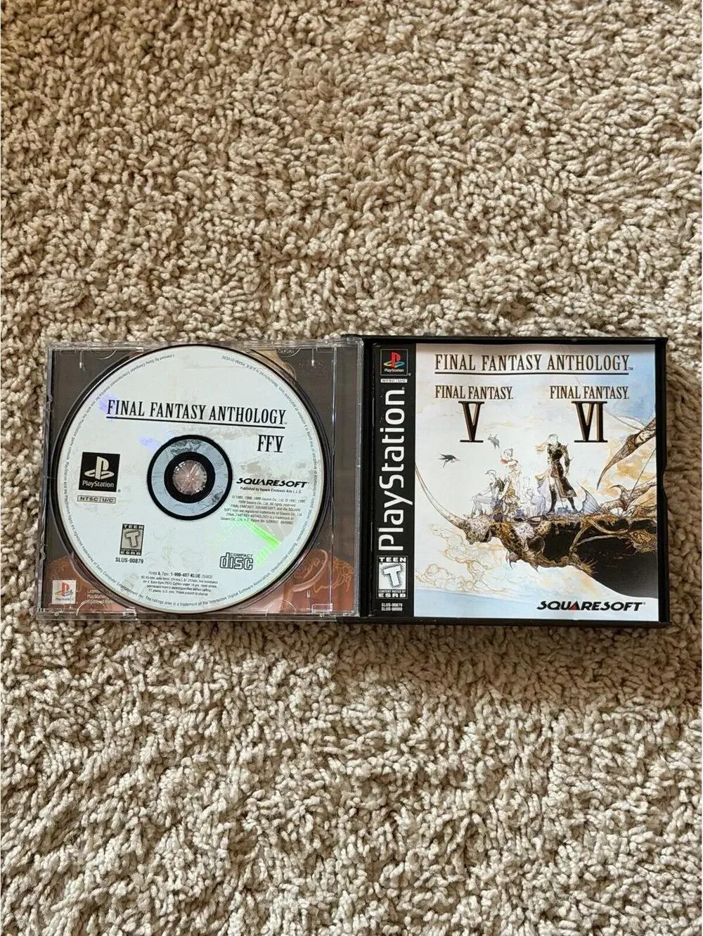 Final Fantasy Anthology for PlayStation